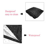Protective Cover For Lawn Mower - 182X111X116Cm - Uv & Fallen Leaves Resistant-1915197978679840772