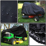 Protective Cover For Lawn Mower - 182X111X116Cm - Uv & Fallen Leaves Resistant-1915197978679840776