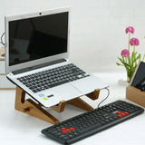 Wooden Desktop Cooling Stand For Computers And Tablets-1915198131029544967