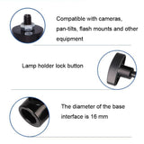 2-Pack Flash Light Stand Adapter For Photography Tripods-1915197711615922179