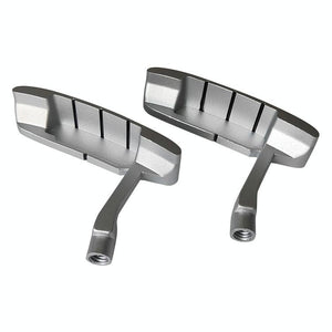 Kids Golf Putter Head - Single-Sided Zinc Alloy Practice Putter - Silver-1915196966845943809