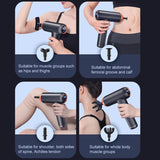 Professional Muscle Relaxing Massage Gun - Black-1915198347384328198