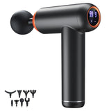 Black Storage Model Fitness Massager - Relax Muscles-1915198153473265664