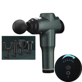 Portable Fascia Massage Gun For Muscle Relaxation - 6 Gears Green-1915196531158421509