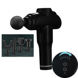 Portable Fascia Massage Gun For Muscle Relaxation - 6 Gears Black-1915196531498160133