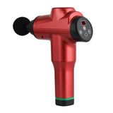Portable Fascia Massage Gun For Muscle Relaxation - 12 Gears Red-1915196531670126597