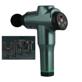 Portable Fascia Massage Gun For Muscle Relaxation - 12 Gears Green-1915196531993088000