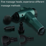 Portable Fascia Massage Gun For Muscle Relaxation - 32 Gears Red-1915196532437684227