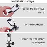 Insta360 Go Metal Frame With 1 / 4 Adapter And Screw-1915198308142419972