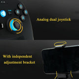 Wireless Game Controller For Android / Ios / Pc / Ps3 With Bluetooth & 2.4Ghz Includes Handle Bracket And Receiver - Blue-1915197459227873285