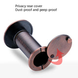 2-Pack Wide-Angle Security Door Viewer - Anti-Tiny 200 Degree Hd Glass Lens - Black 16Mm-1915198323908808708