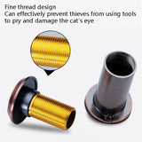 2-Pack Wide-Angle Security Door Viewer - Anti-Tiny 200 Degree Hd Glass Lens - Bright Gold 16Mm-1915197640220479493