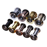 2-Pack Wide-Angle Security Door Viewer - 200 Degree Hd Glass Lens Anti-Tiny Red Bronze-1915197272430350337