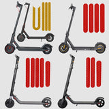 Reflective Stickers For Ninebot Max G30 Scooter - Red-1915197646335774722