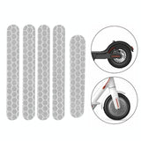 Reflective Stickers For Ninebot Es1 Scooter - White-1915197275261505542