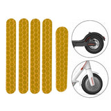 Reflective Stickers For Ninebot Es1 Scooter - Yellow-1915198008325181446