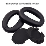2-Pack Headset Sponge Covers For Sony Wh-1000Xm2 / Xm3 / Xm4 - Beige Protein With Card Buckle-1915198085395517444
