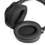 2-Pack Headset Sponge Covers For Sony Wh-1000Xm2 / Xm3 / Xm4 - Black Protein With Card Buckle-1915197425505669125