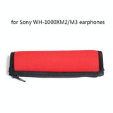 2-Pack Headset Sponge Covers For Sony Wh-1000Xm2 / Xm3 / Xm4 - Black Protein-1915198387645452291