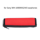 2-Pack Headset Sponge Covers For Sony Wh-1000Xm2 / Xm3 / Xm4 - Red Head Beam Protection-1915197534154919939