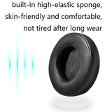 2-Pack Headset Sponge Case For Razer Blackshark V2 / V2X / V2Se - Gray Net With Ellipse Design-1915197460976898050