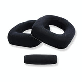 2-Pack Flannel Earmuff Covers For Logitech A40 Gaming Headset-1915197975869657090