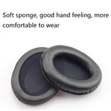 2-Pack Leather Ear Pad Covers For Kingston Cloud Silver Ii Headset - White-1915197982140141570