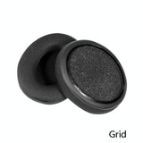 2-Pack Leather Ear Pad Covers For Kingston Cloud Silver Ii Headset - Grid Design-1915197820386807809