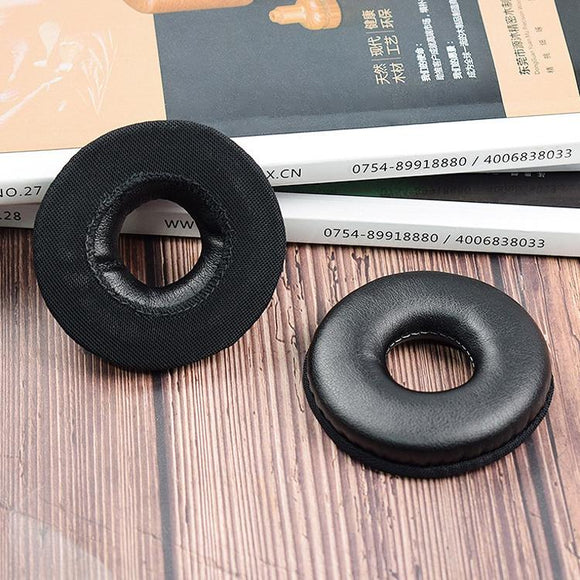 2-Pack Headset Earmuffs For Logitech H390 - Black Sponge-1915196950723039233