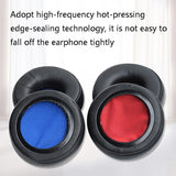 2-Pack Leather Headphone Covers For Jabra Revo Wireless - Black Net-1915198265410850818