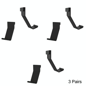 Ps5 Headphone Storage Rack - 3 Pairs Side-Mounted Hook-1915197138585915393