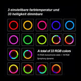 6 Inch Rgb Ring Light For Desktop Video Conferencing And Beauty-1915198272604082178