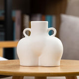 Small Unglazed Ceramic Vase For Home Decor And Dried Flower Arrangements-1915198089866645504
