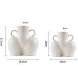 Small Matte Pink Ceramic Vase For Home Decor And Dried Flower Arrangements-1915197698974289922