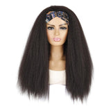 4Xj Long Hair Turban Headband With Corn Beard Wig - Colour 4-1915198004021825536