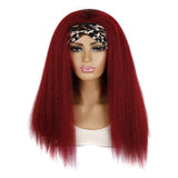 Bug Xg Long Hair Turban Headband With Corn Beard Wig-1915197538441498624