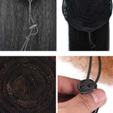 Fluffy Corn Whisker Long Curly Ponytail - Colour 3.4-1915197691642646531