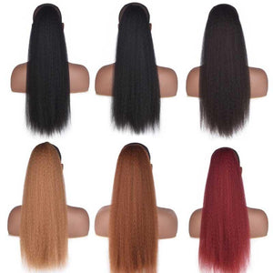 Fluffy Long Curly Fake Ponytail With Corn Whisker - 5.30 Colour-1915197650009985025