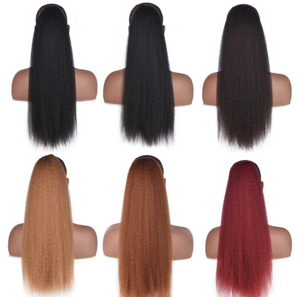Fluffy Long Curly Fake Ponytail With Corn Whisker - 5.30 Colour-1915197650009985025