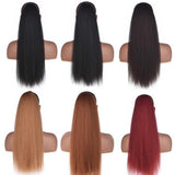 Fluffy Long Curly Fake Ponytail With Corn Whisker - 5.30 Colour-1915197650009985025