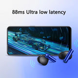 Blue Wireless Active Noise-Cancelling Earbuds For Sports-1922443421608448007