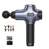 Dark Blue Muscle Vibration Massager - Fitness Massage Gun-1915196530994843648