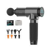 7-Speed Fascia Muscle Vibration Massager - Fitness Massage Gun Bright Gray-1915196517266886656