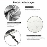 Waterproof Outdoor Furniture Cover - 330X220X70Cm-1915198025173700611