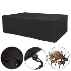 Waterproof Outdoor Furniture Cover For Garden Table And Chairs - 315X160X74Cm-1915196665611030529