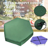 Waterproof Hexagonal Toy Cover - Uv & Dust-Proof - 140X110Cm - Green-1915196650058551302
