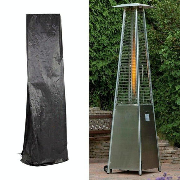 Outdoor Furniture Cover - Rainproof & Dustproof - 221X53X61Cm - Black / Silver-1915196934986010625