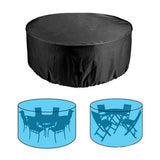 Waterproof Outdoor Furniture Cover For Courtyard Table And Chairs - 142X68Cm-1915197874673684483
