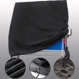 Waterproof Outdoor Table Tennis Cover - 165X70X185Cm - Black / Silver-1922443424066310147