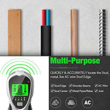 4-In-1 Multifunctional Digital Wall Detector - Silver / Black-1915196914224205827